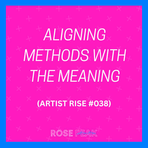 Aligning Methods with the Meaning