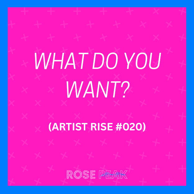 What Do You Want?
